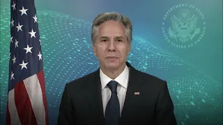 Secretary Blinken's video remarks at the Crimea Platform Summit