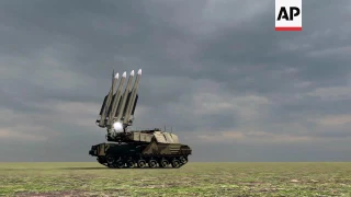 Animation during MH17 report findings