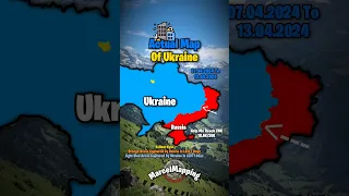 Actual Map Of Ukraine 13 April 2024