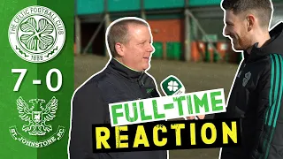 Celtic 7-0 St. Johnstone | 'Best Performance of THE SEASON!' 👏 | Full-Time Reaction