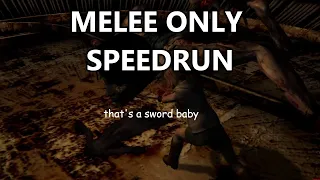 Silent Hill 3 Melee Only Speedrun World Record