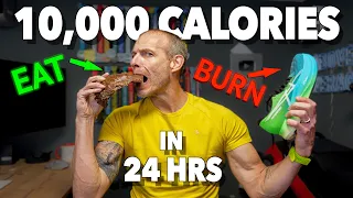 Trying The 10,000 Calories EAT And BURN Challenge | As Done By Will Tennyson