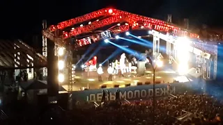 Набережные Челны День молодежи 2015. Группа Серебро, салют.!