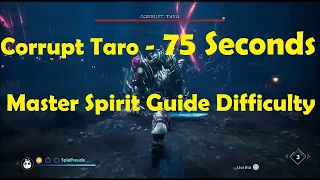 100% No Damage Corrupt Taro Master Difficulty | Kena Bridge Of Spirits