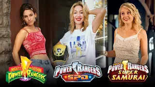 Power Rangers BEFORE and AFTER part 1