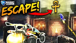 THE *NEW* ESCAPE THE TOMB IN ROCKET LEAGUE IS INSANE!