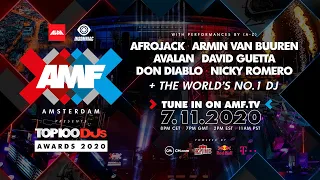 AMF presents the Top 100 DJs Awards 2020: Lineup