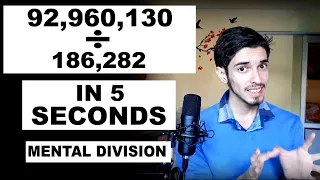 How to Calculate Faster than a Calculator - 5 (Mental division) by mathOgenius