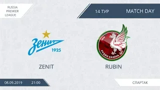 AFL19. Russia. Premier League. Day 14. Zenit - Rubin.