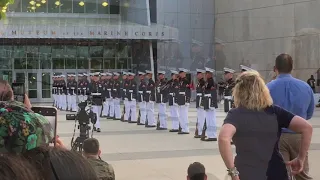 USMC Silent Drill Team and Norwegian King’s Guard