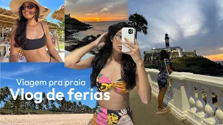 VLOG DE VIAGEM | férias, praia e alguns perrengues 🌴