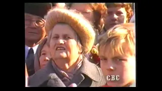 Архивные записи астраханского телевидения: митинги демократов и коммунистов ноябрь 1991 год: 5 часть