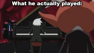 Pianos are Never Animated Correctly... (Soul Eater)