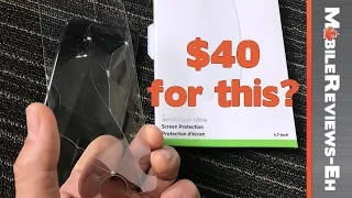 Is it worth $40 dollars? Belkin InvisiGlass Ultra Review - iPhone 7 Glass Screen Protectors