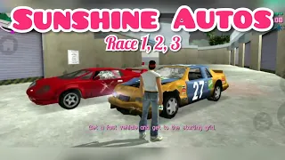 Sunshine Autos Races 1,2,3 | Vice Street Racer | GTA Vice City All Races in Sunshine Autos Part1