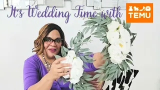 It's Wedding Time | TEMU Wedding Decor & Supplies 💐