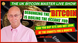 SMASHING THE BITCOIN ENERGY FUD - CAN YOU INVEST IN BTC AND NOT LOOK AT A CHART FOR A MONTH… & MORE