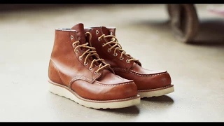 Classic Moc - Style No. 875 - Oro Legacy Leather Cleaning Tips - Red Wing Heritage