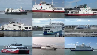 Isle of Wight  Ferries, Hovercraft and the Solent (May 2023)