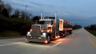 SOUND UP!!  some really cool show trucks at work!! this is really cool rolling video!