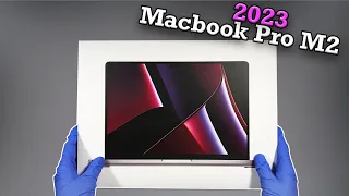 New Apple M2 MacBook Pro 14" Unboxing - ASMR