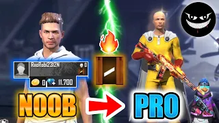 Free Fire new account to *PRO* - look how it became😱🔥 Mr Rainbow