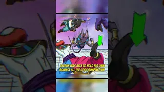 The Time Beerus Went Full Power In Battle #shorts