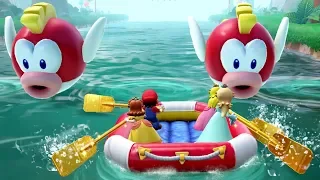Super Mario Party - River Survival - All Paths (Hard Course)