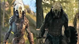 FERAL PREDATOR BONE MASK FIRST LOOK ON PREDATOR: HUNTING GROUNDS