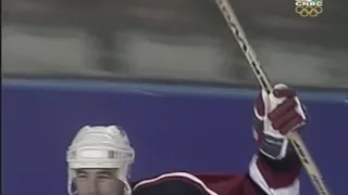 John LeClair HATTRICK Goal - USA vs. Finland, 2002 Olympics Round Robin