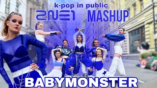 [K-POP IN PUBLIC | ONE TAKE] BABYMONSTER — 2NE1 MASH UP Dance Cover by SAMLOWES