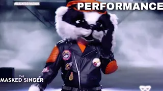 Badger Sings "Beliver" by Imagine Dragons | The Masked Singer UK | Season 2