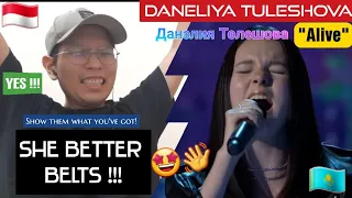 Daneliya Tuleshova - "Alive" (2020 America's Got Talent) Performance REACTION | Indonesian reacts