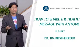 "How To Share The Health Message With Anyone" | Tim Riesenberger