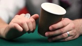 How to perform the coin in the cup magic trick | Magic Tricks Made Easy