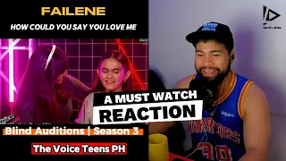 FAILENE 3-chair turner "HOW COULD YOU SAY YOU LOVE ME" Blind Audition The Voice PH - REACTION