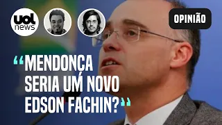 André Mendonça indicado ao STF: aprovação do ministro por senadores deverá ser "apertada"