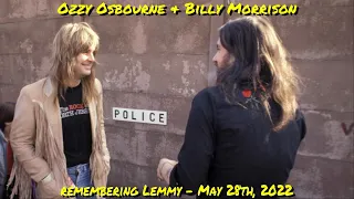 Ozzy Osbourne & Billy Morrison - Remembering Lemmy