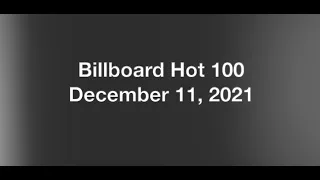 Billboard Hot 100- December 11, 2021