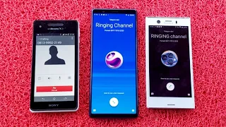 SONY XPERIA 5/ XPERIA XZ1compact /Xperia V. incoming call & out going call