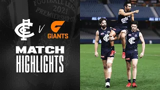 Carlton v GWS Giants Highlights | Round 23, 2021 | AFL