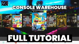 How to Play Xbox Original Games on RGH Xbox 360 (Console Warehouse)