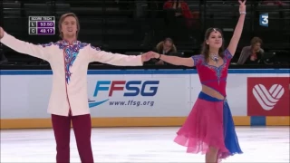 Elena Ilinykh/Ruslan Zhiganshin - Trophée de France 2016 - Free Dance