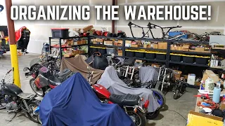 Organizing All Of My Motorcycles and Parts!