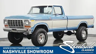 1978 Ford F-150 Ranger XLT 4x4 for sale | 2309 NSH