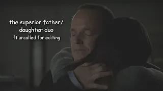 coulson and daisy being an iconic father/daughter duo