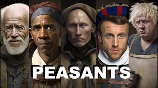 POLITICIANS as POOR PEASANTS / AI generated ai reimagine ai art ai video