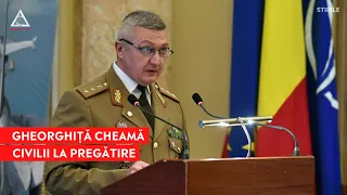 ACUM: Şeful Apărării României, generalul Gheorghiţă Vlad, cheamă civilii la pregătire