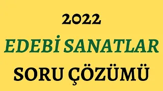 Edebi Sanatlar Soru Çözümü | AYT Edebiyat