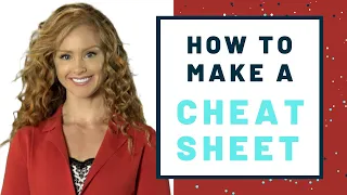 How to make a cheat sheet | STUDY TIP